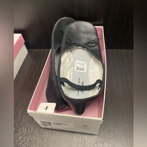 Brand New ABT Girls Black Ballet Shoes